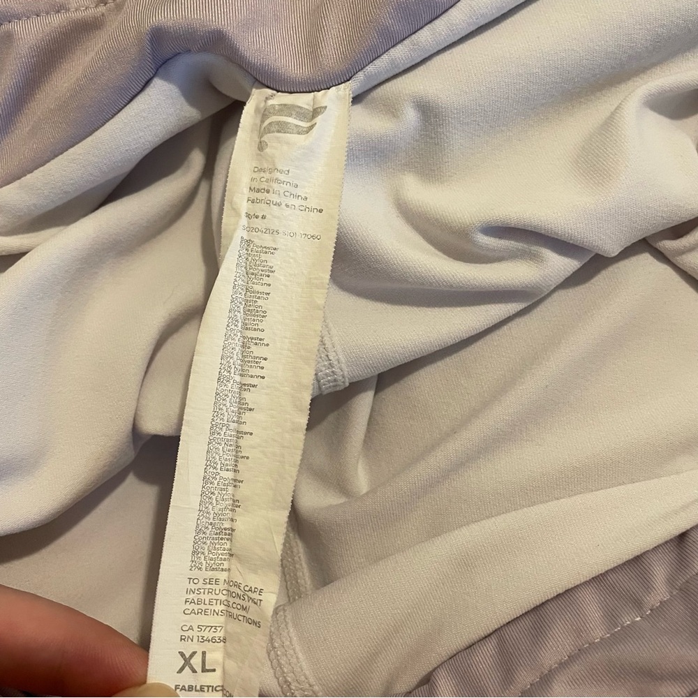 Fabletics Austyn Running Shorts Lavender Lilac Sk… - image 7